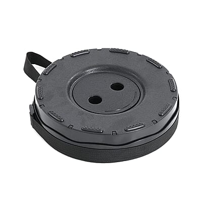 Livmore Black Folding and Retractable Stool
