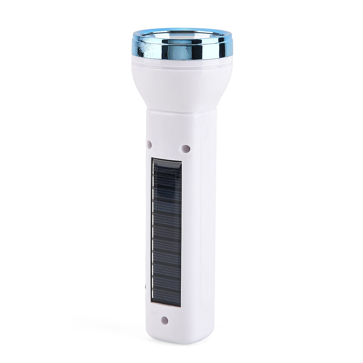 Blue 1200mAh Solar Chargeable Torch image number 2