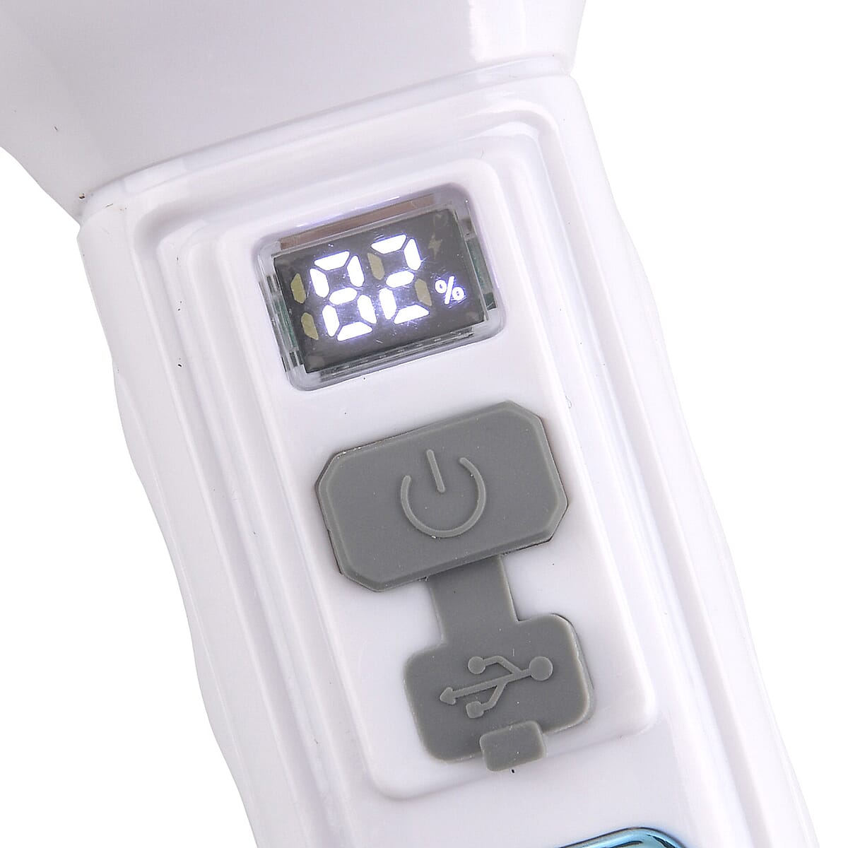 Blue 1200mAh Solar Chargeable Torch image number 3