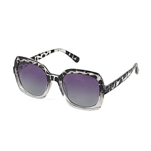 Leopard Print with Champagne UV400 Sunglasses