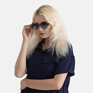 Leopard Print with Champagne UV400 Sunglasses