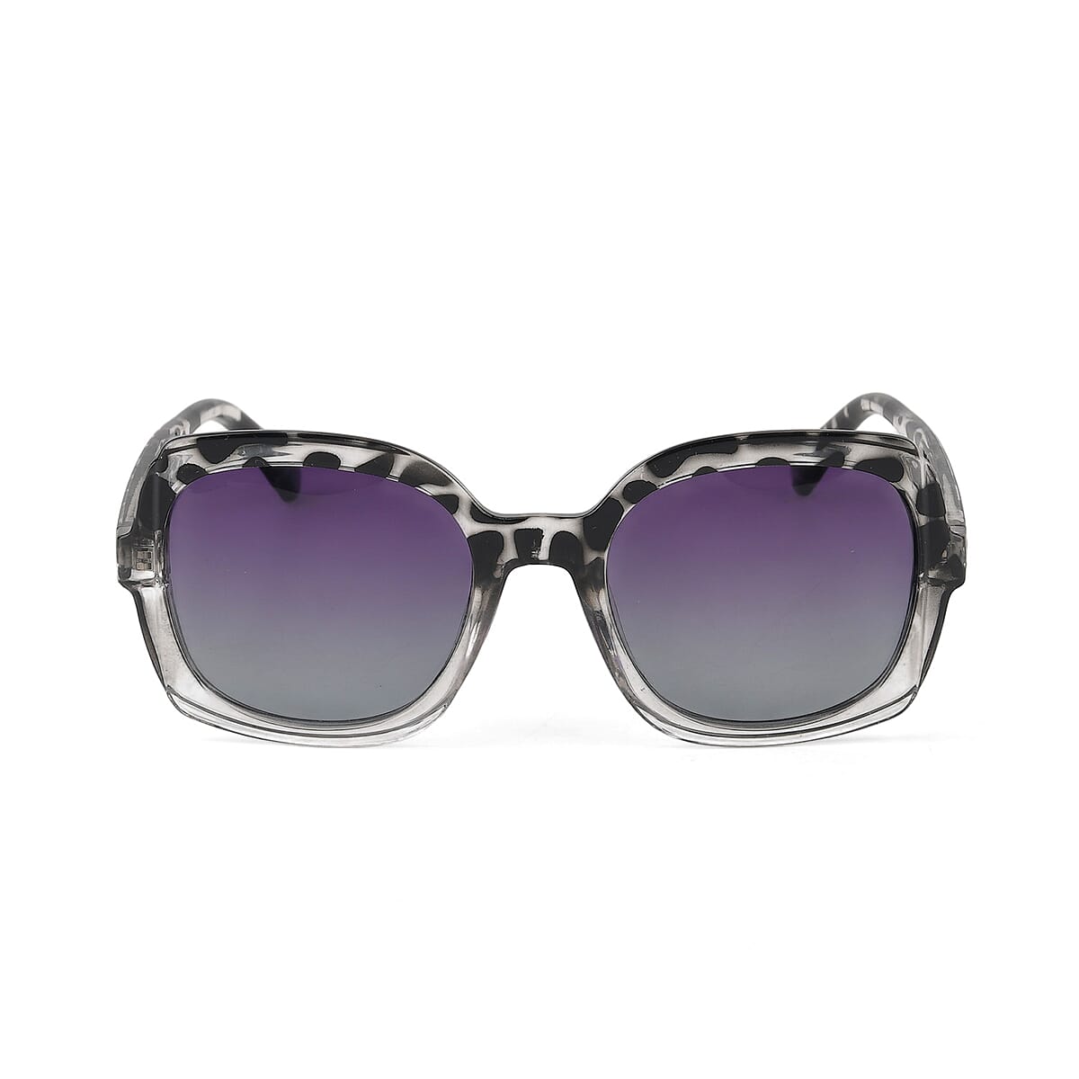 Leopard Print with Champagne UV400 Sunglasses image number 4