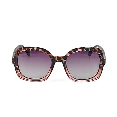Leopard Print with purple and Pink UV400 Sunglasses