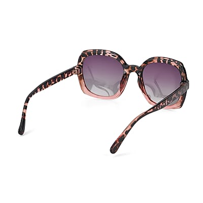 Leopard Print with purple and Pink UV400 Sunglasses