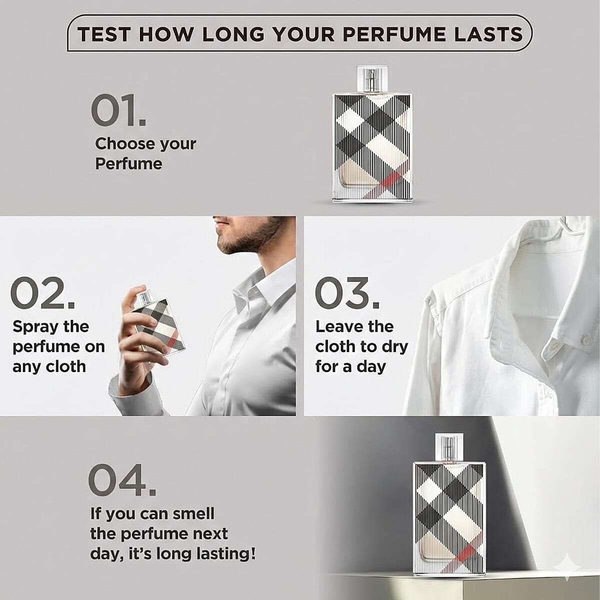 Burberry Brit/Burberry EDP Spray 3.3 Oz  image number 5