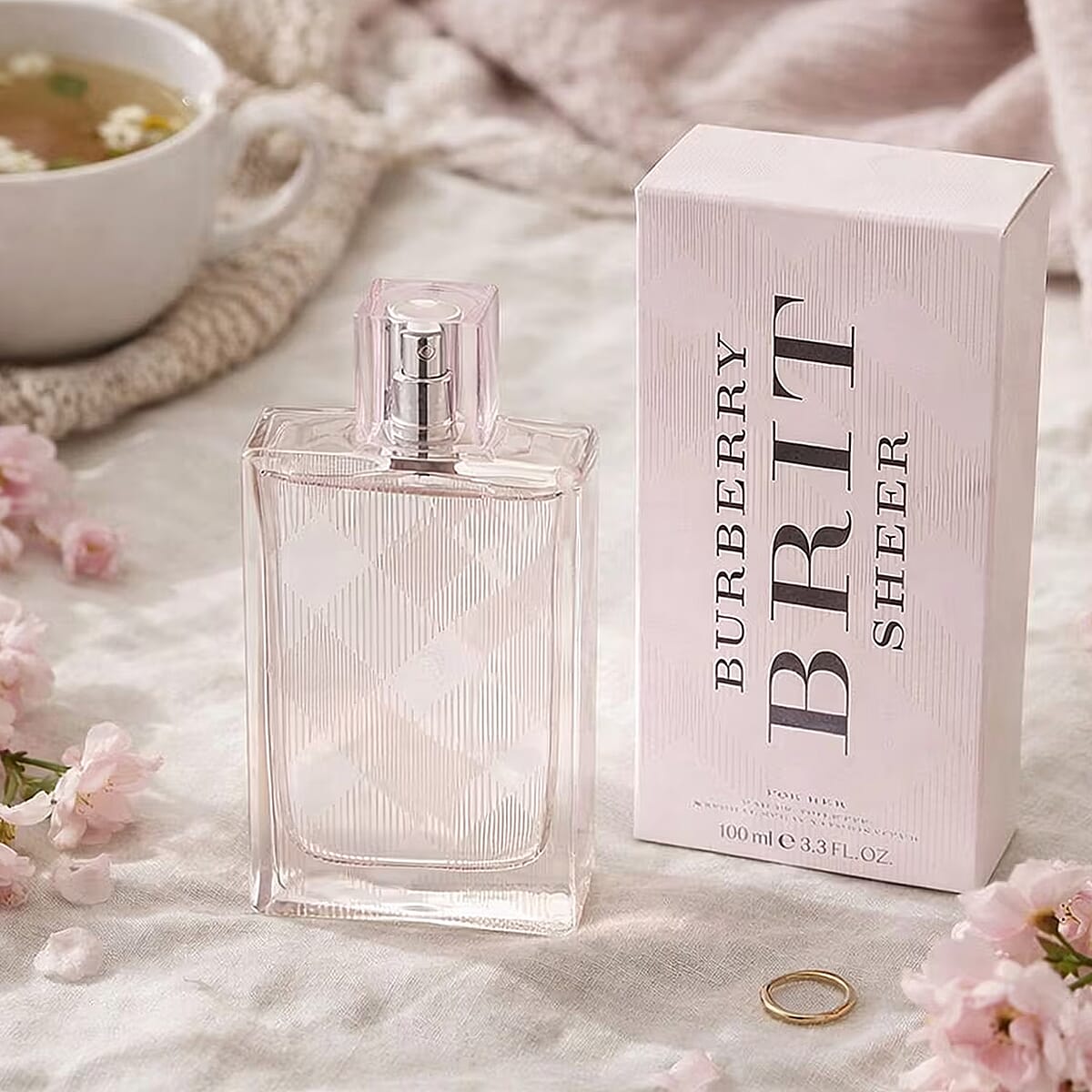 Burberry Brit Sheer/Burberry Edt Spray 3.3 Oz  image number 1