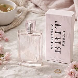 Burberry Brit Sheer/Burberry Edt Spray 3.3 Oz 