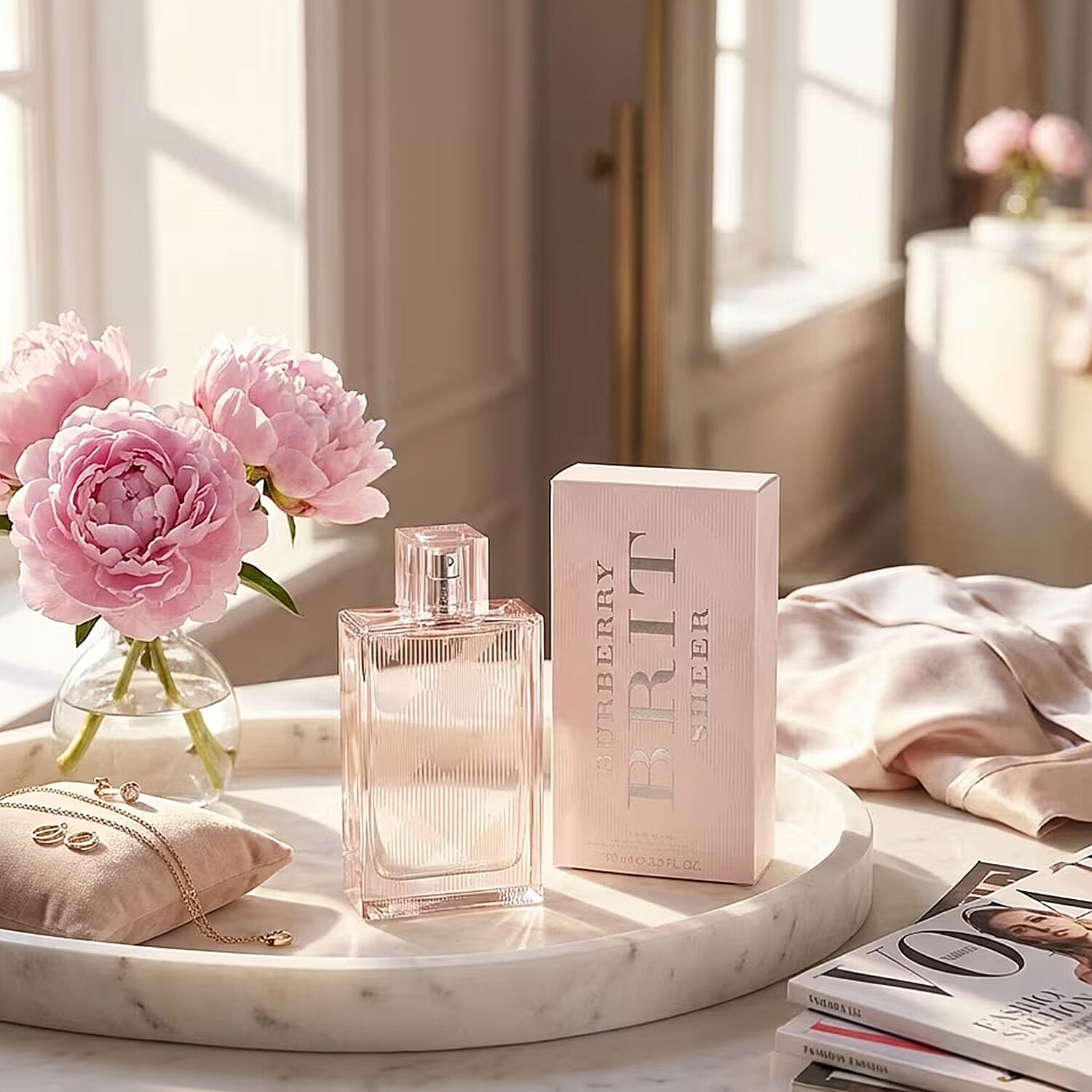 Burberry Brit Sheer/Burberry EDT Spray 3.3 Oz