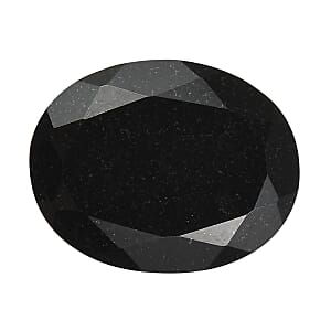 2.35 ctw Oval Cut Australian Black Tourmaline Loose Gemstone (10x8 mm)