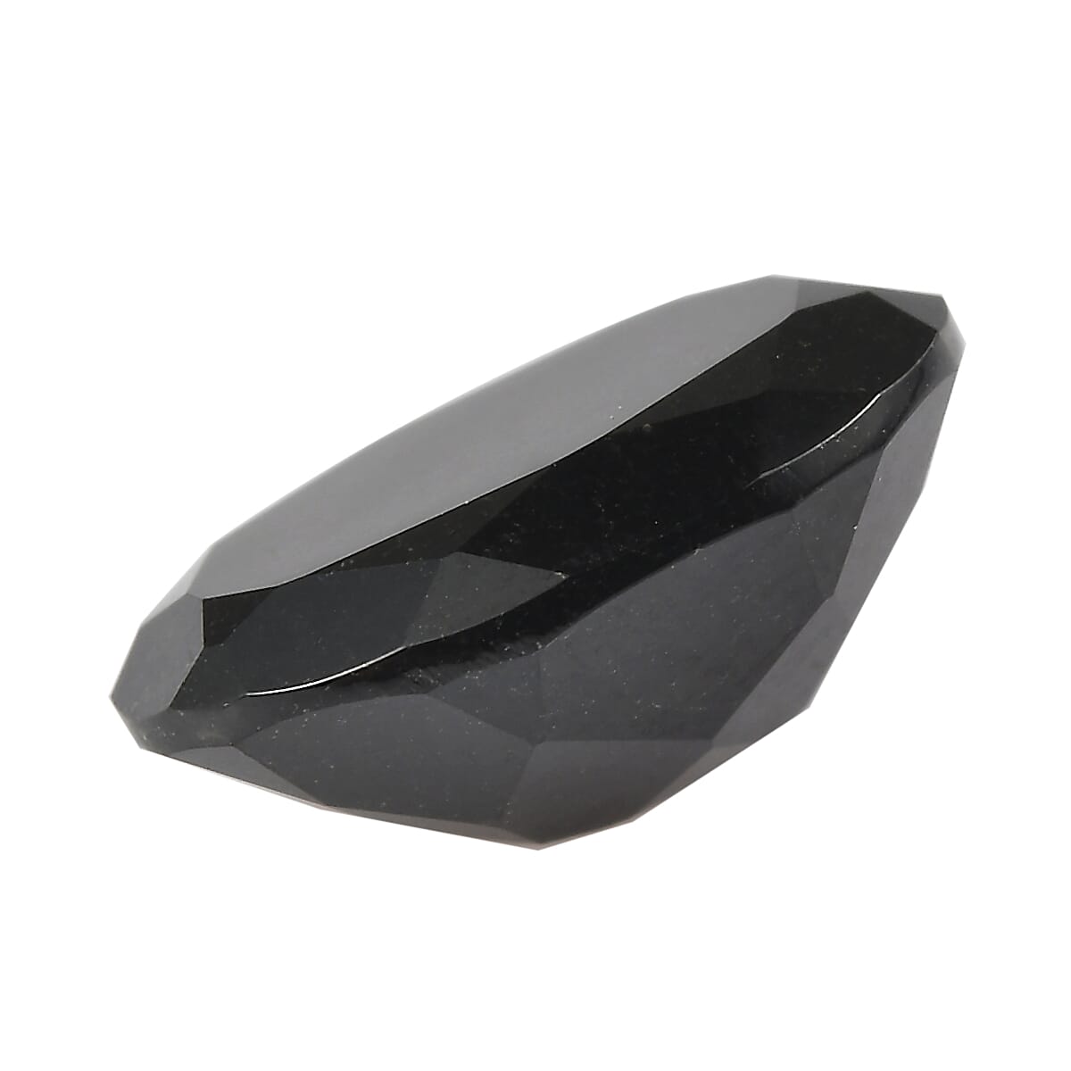2.35 ctw Oval Cut Australian Black Tourmaline Loose Gemstone (10x8 mm) image number 1