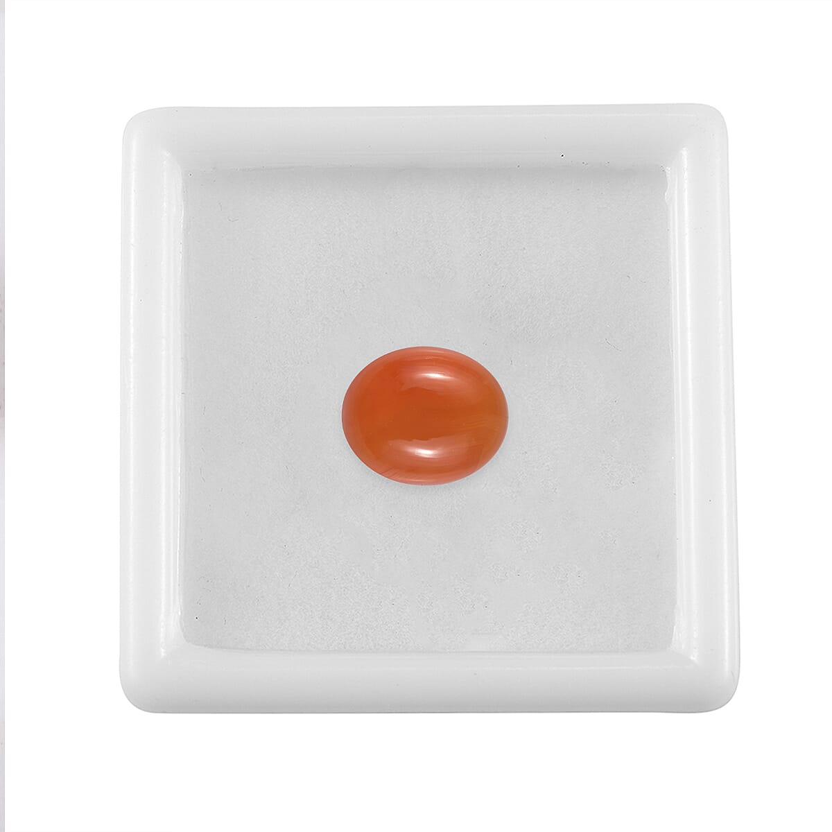 2.68 ctw Oval Cut Carnelian Loose Gemstone (11x9 mm) image number 2