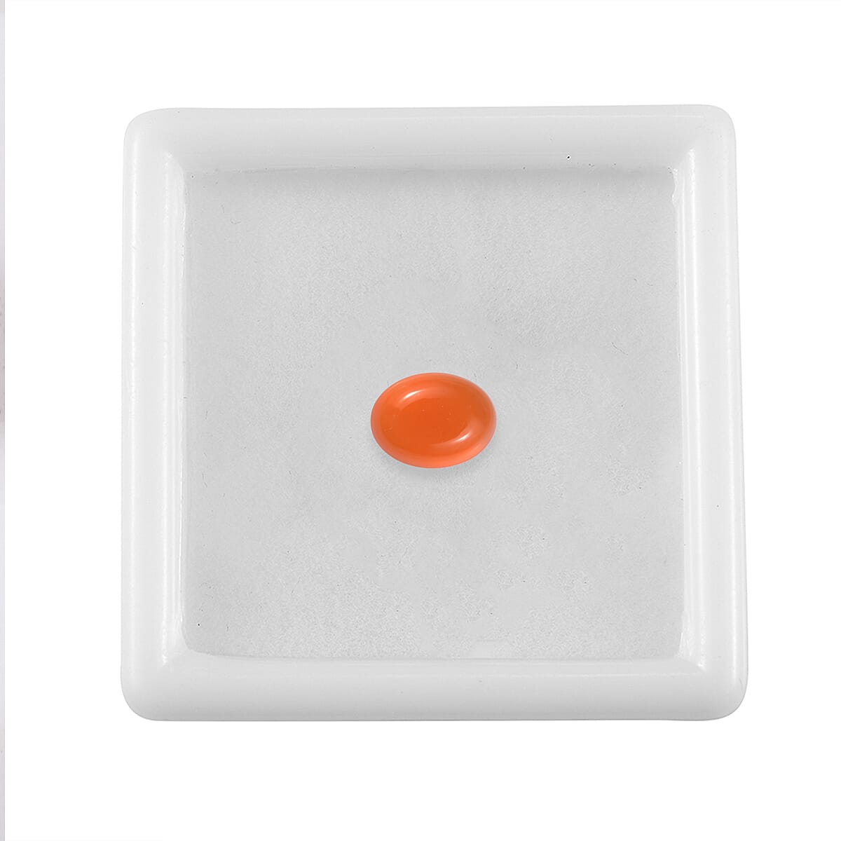 1.02 ctw Oval Cut Carnelian Loose Gemstone (8x6 mm) image number 2