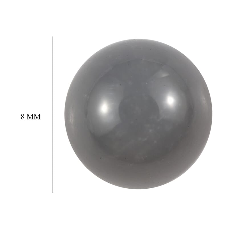 1.58 ctw Round Cut Sri Lankan Titanium Moonstone Loose Gemstone (8 mm)