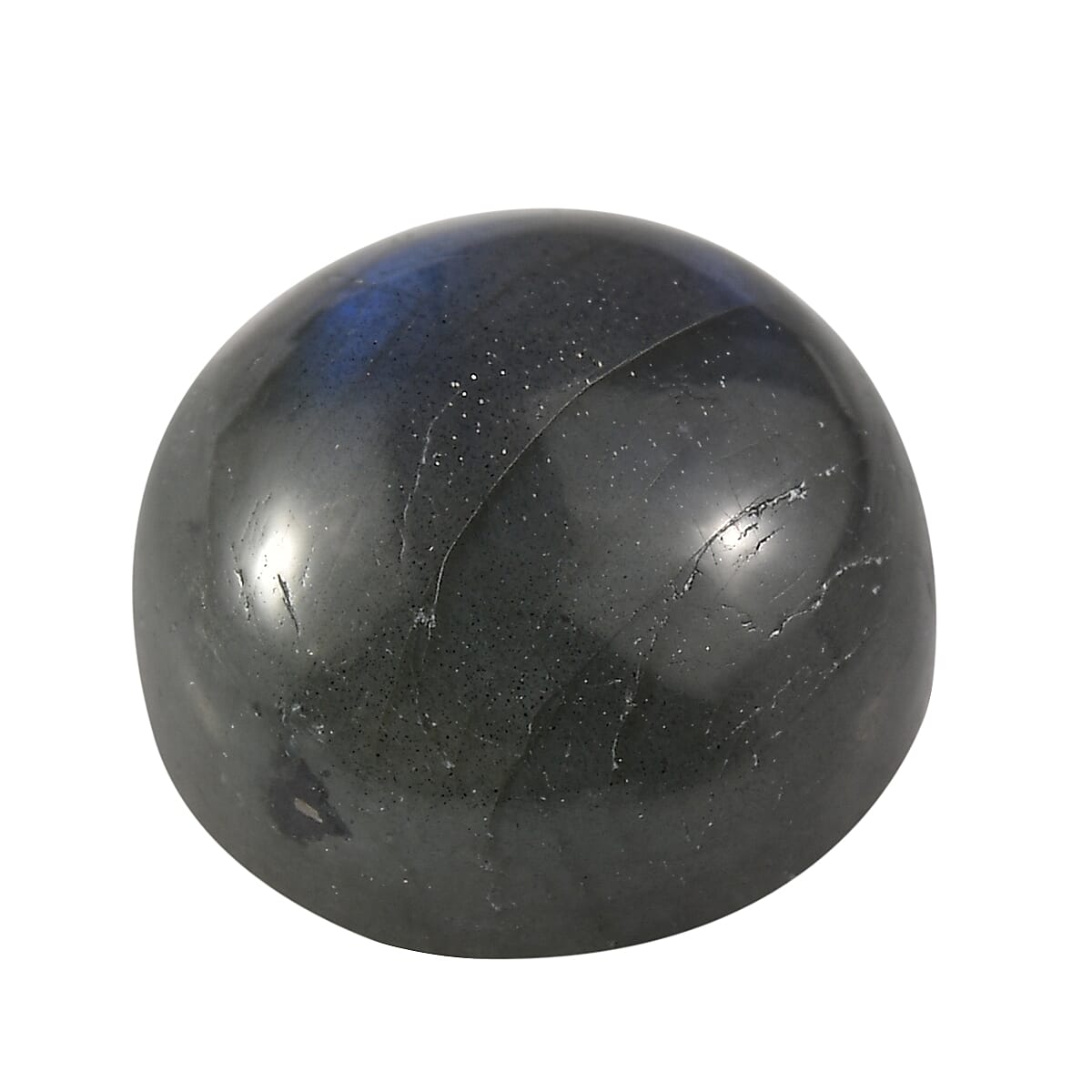 3.68 ctw Round Cut Malagasy Labradorite Loose Gemstone &ndash; AAA Grade (10 mm) image number 1