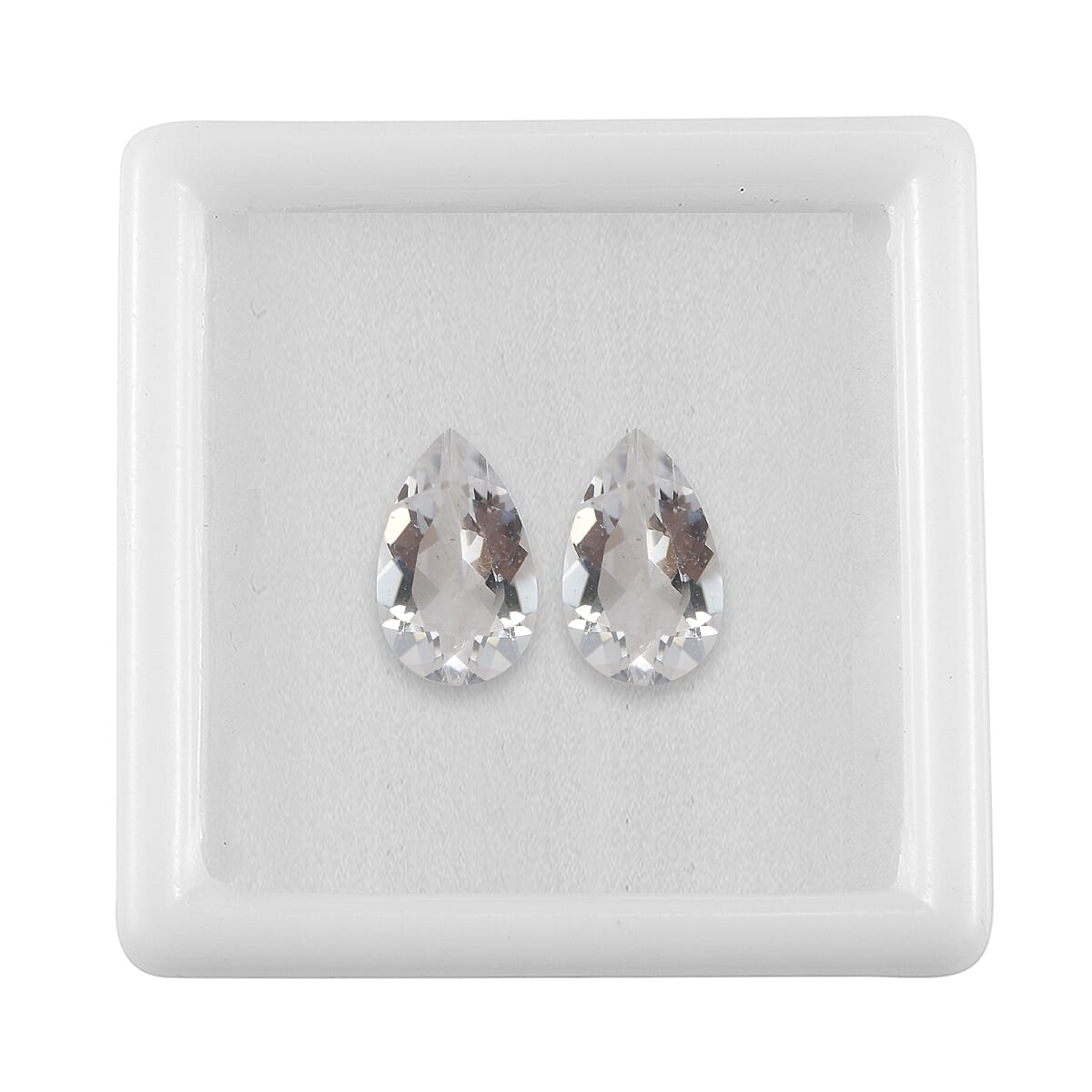 1.20 ctw Pear Cut Brazilian Petalite Loose Gemstone (Set Of 2) (8x5 mm) image number 2