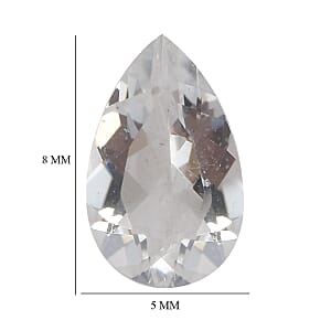 1.20 ctw Pear Cut Brazilian Petalite Loose Gemstone (Set Of 2) (8x5 mm)
