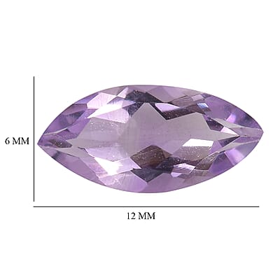 2.40 ctw Marquise Cut Rose De France Amethyst Loose Gemstone (Set Of 2) (12x6 mm)