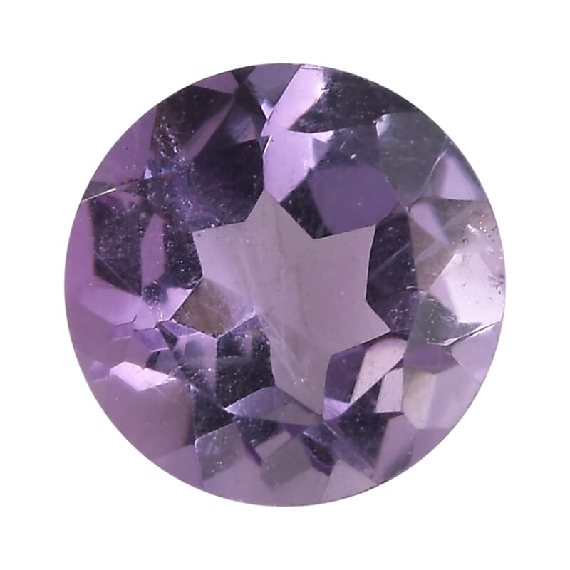 1.05 ctw Round Cut Rose De France Amethyst Loose Gemstone (7 mm)