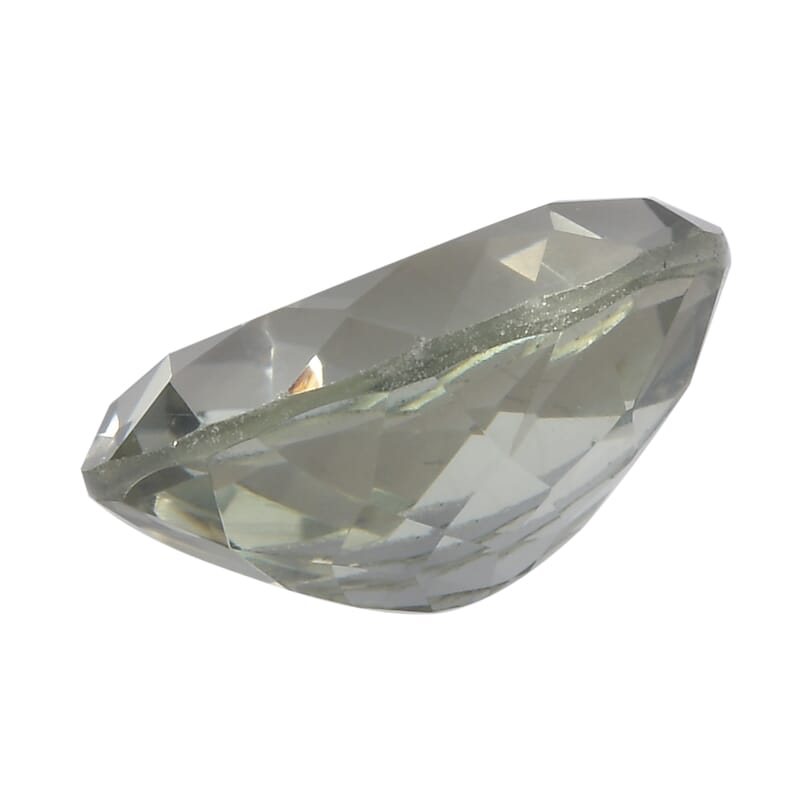 3.98 ctw Oval Cut Montezuma Prasiolite Loose Gemstone – AA Grade (12x10 mm)