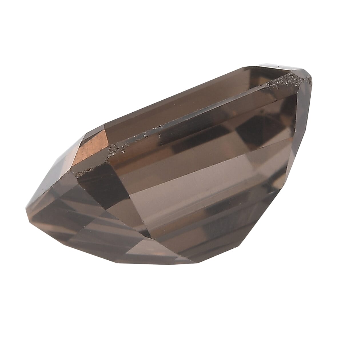 2.54 ctw Octagon Cut Smoky Quartz Loose Gemstone (10x8 mm) image number 1