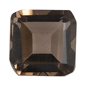 0.88 ctw Octagon Cut Smoky Quartz Loose Gemstone (6x6 mm)
