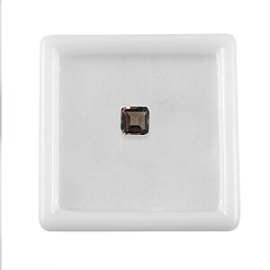 0.88 ctw Octagon Cut Smoky Quartz Loose Gemstone (6x6 mm)