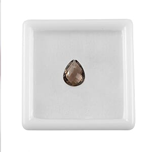 2.11 ctw Pear Cut Smoky Quartz Loose Gemstone (10x8 mm)