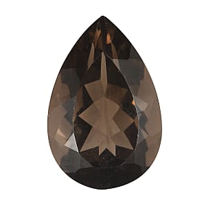 2.23 ctw Pear Cut Smoky Quartz Loose Gemstone (12x8 mm)