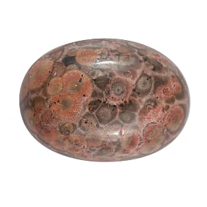 4.74 ctw Oval Cut Poppy Jasper Loose Gemstone (14x10 mm)