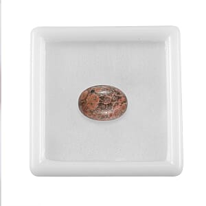 5.97 ctw Oval Cut Poppy Jasper Loose Gemstone (16x12 mm)