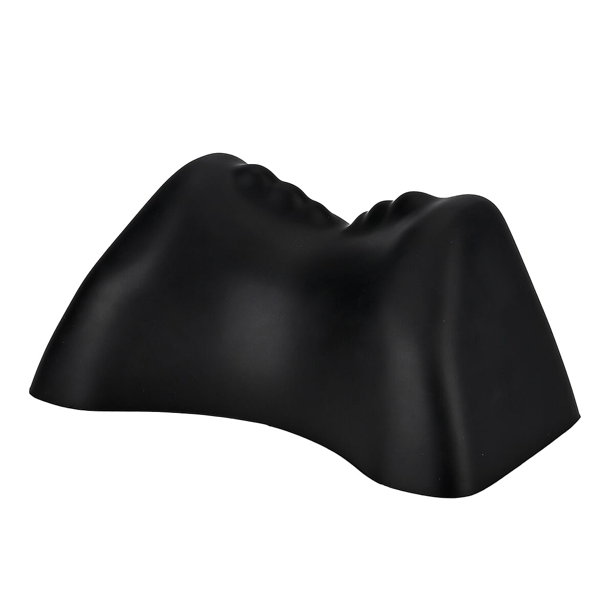 Livmore Black Faux Leather Support Pillow image number 3