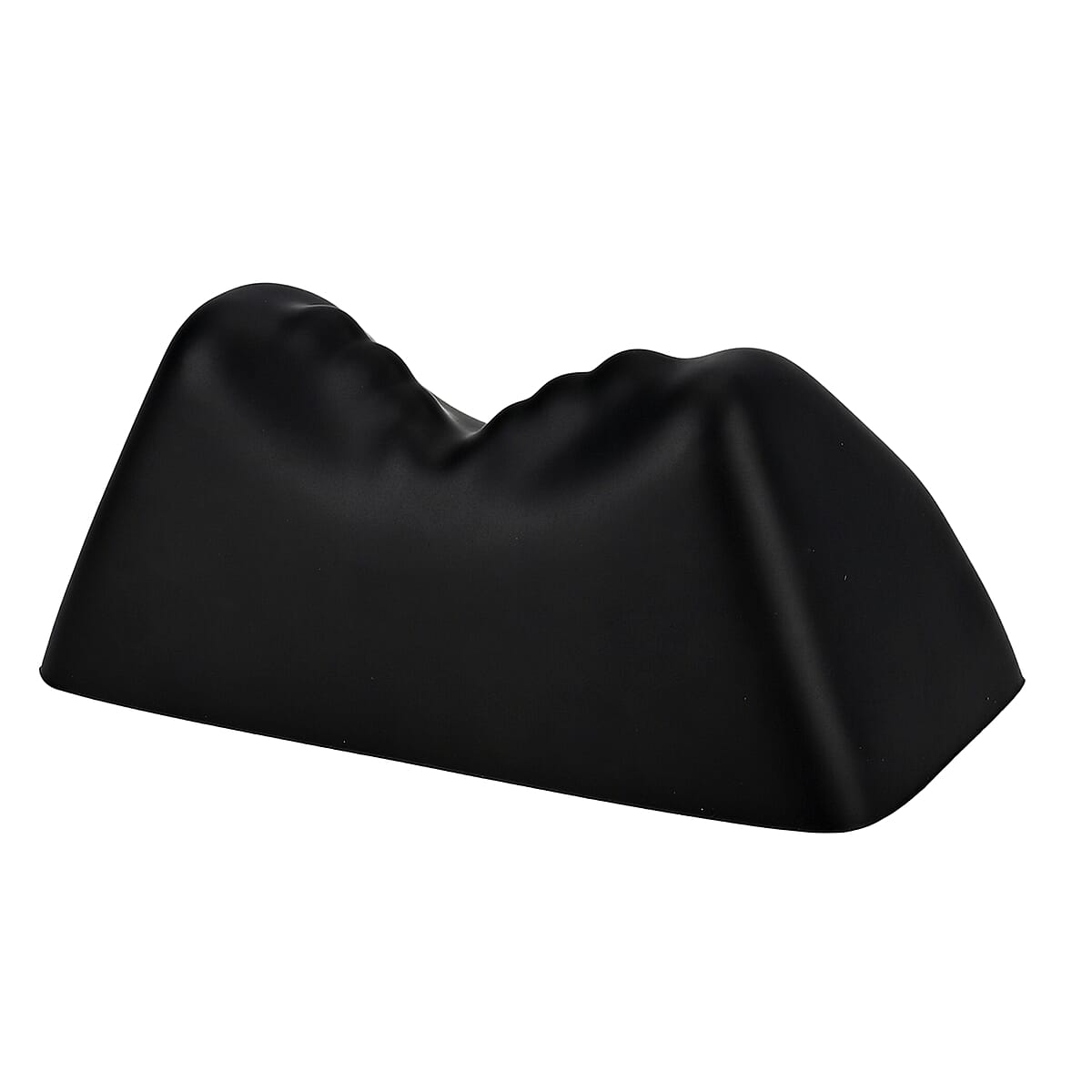 Livmore Black Faux Leather Support Pillow image number 4
