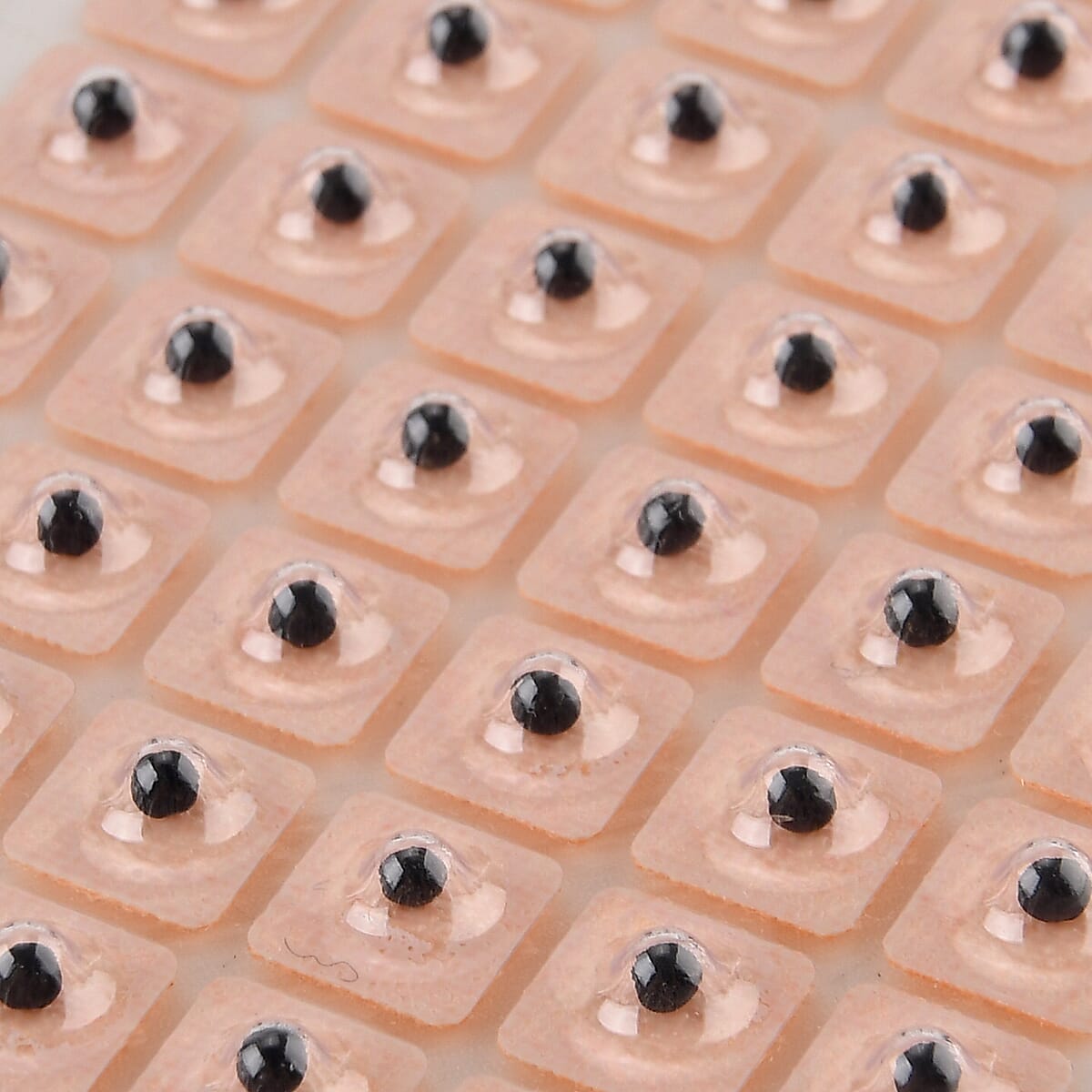 Livmore Ear Acupuncture Patch Box with Tweezers - Brown (14 Sheets and 60 Pcs in Box) image number 7