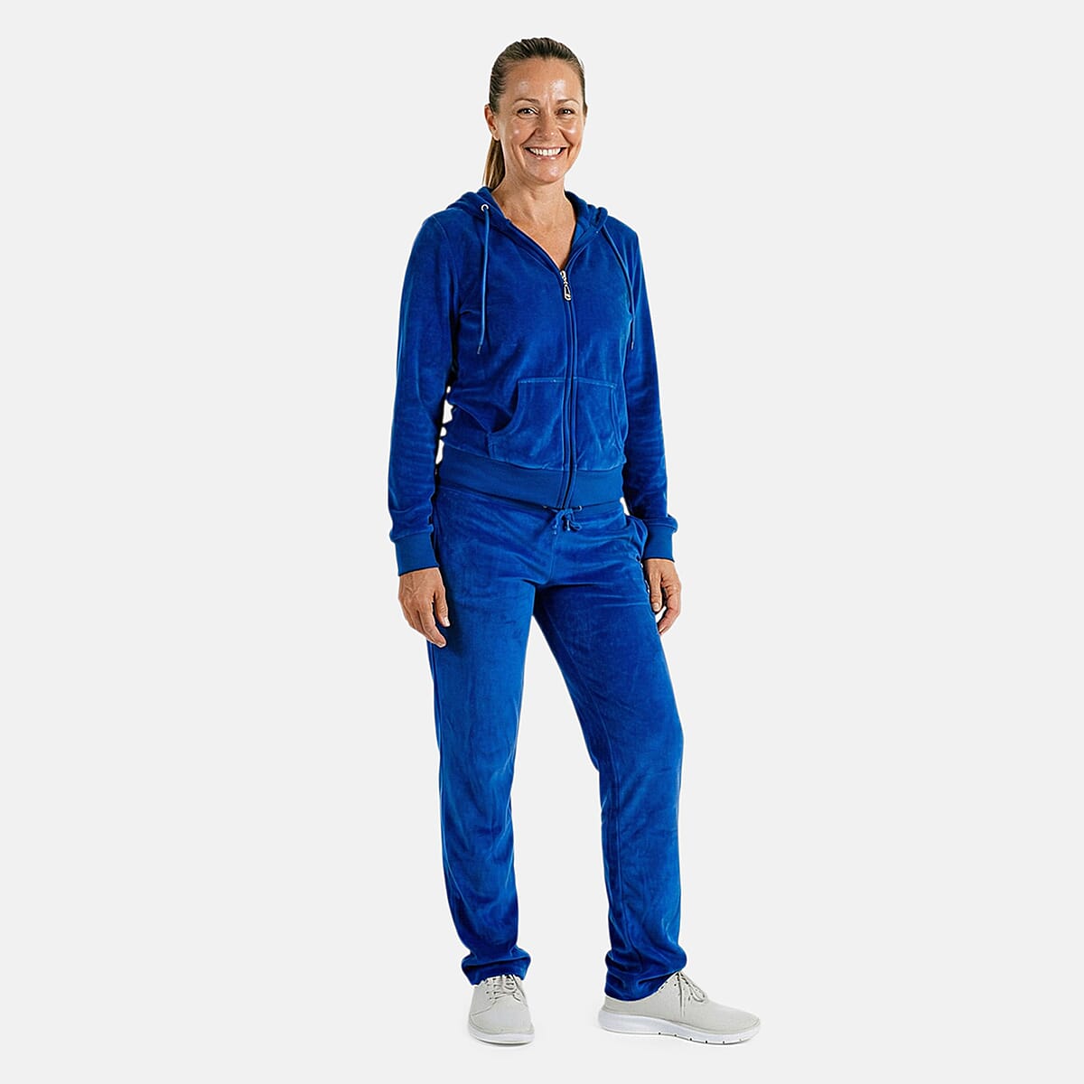Lee Hanton Royal Velour Hooded Jacket Pant Set- Medium image number 0