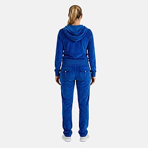 Lee Hanton Royal Velour Hooded Jacket Pant Set- Medium