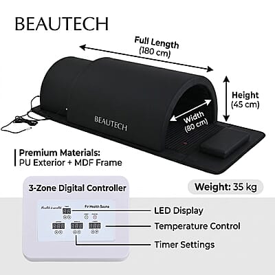 Beautech Black Infrared Pemf Sauna Dome