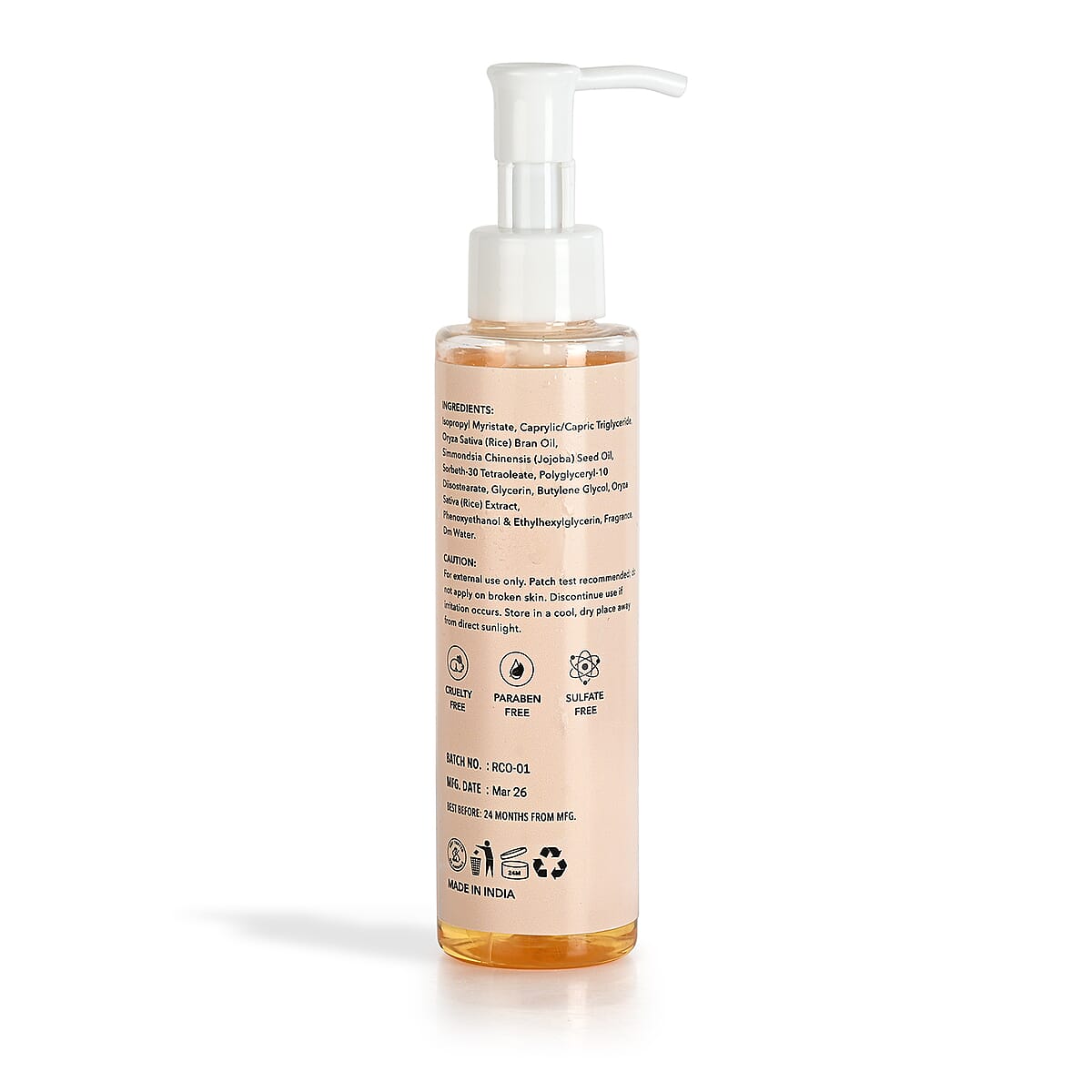 Marrigold & Lotus Rice Water Essence Cleansing Oil 5oz image number 5