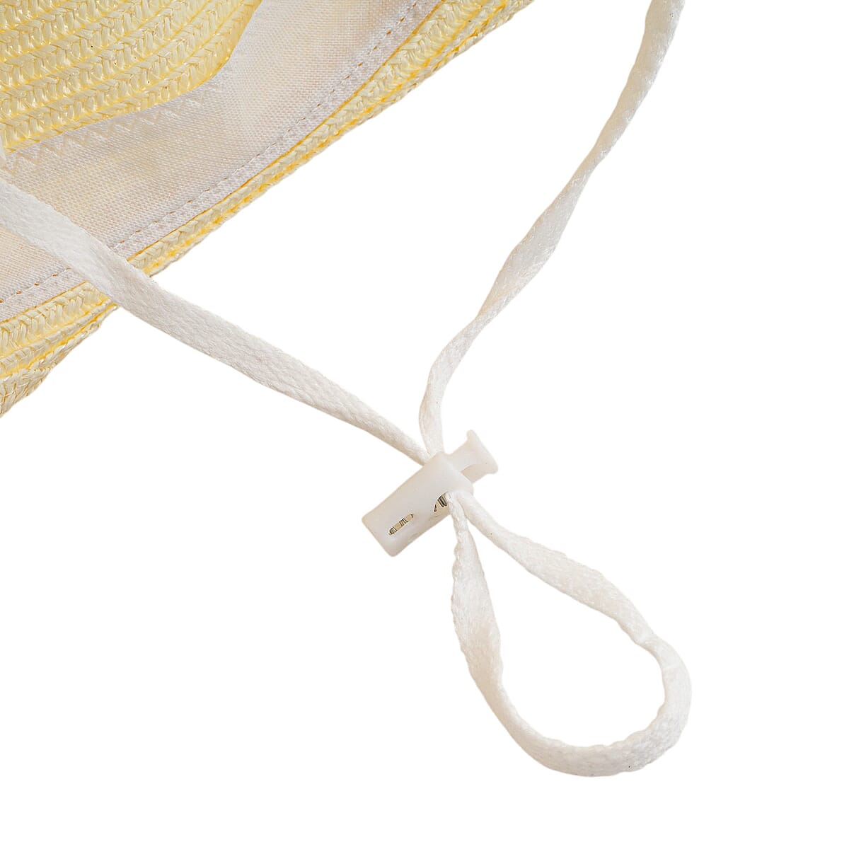 Passage Straw Sun Hat with Floral Bow - White image number 4