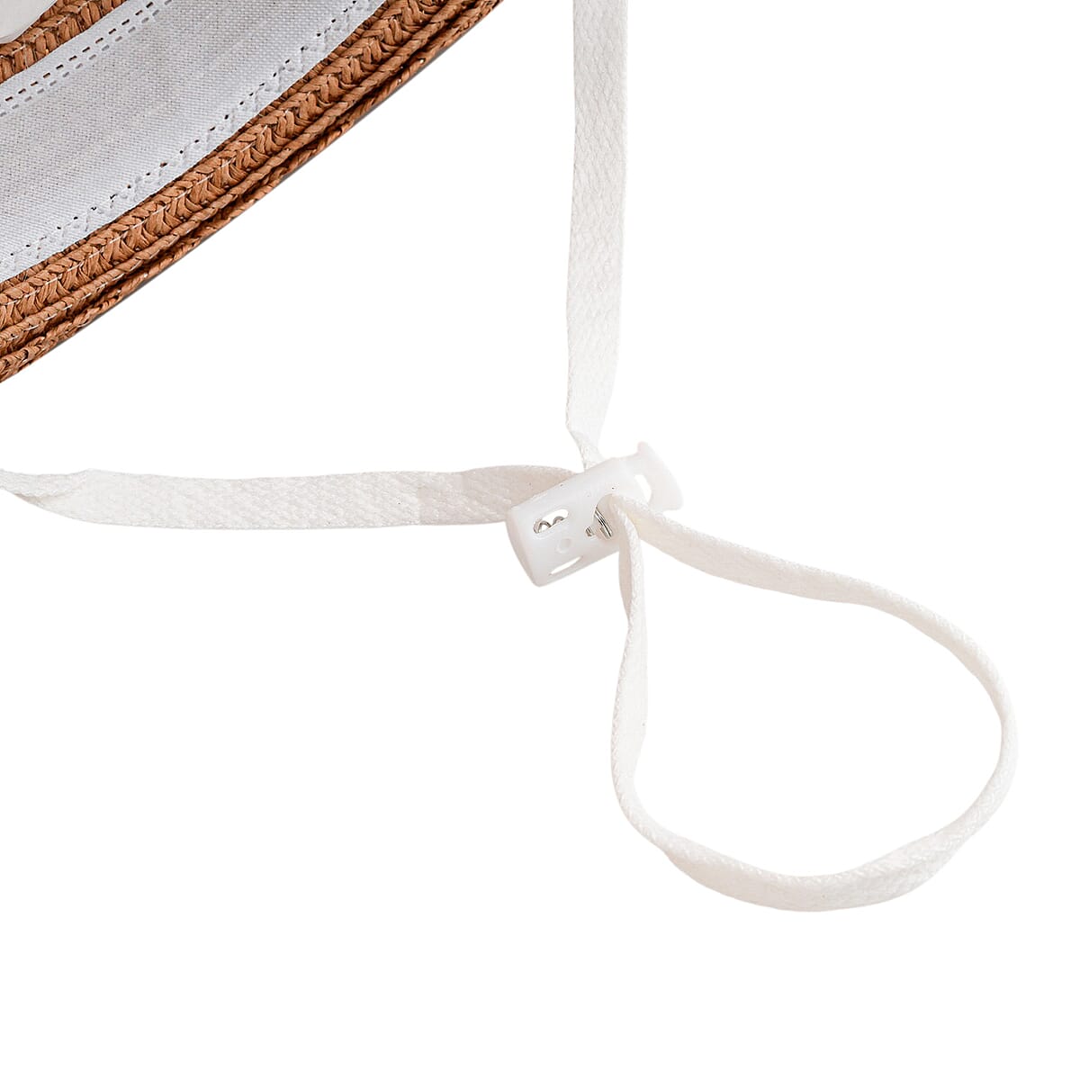 Passage Straw Sun Hat with Floral Bow - Camel image number 4