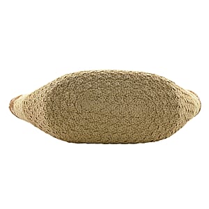 Passage Brown with Multi Paper Straw Tote Bag