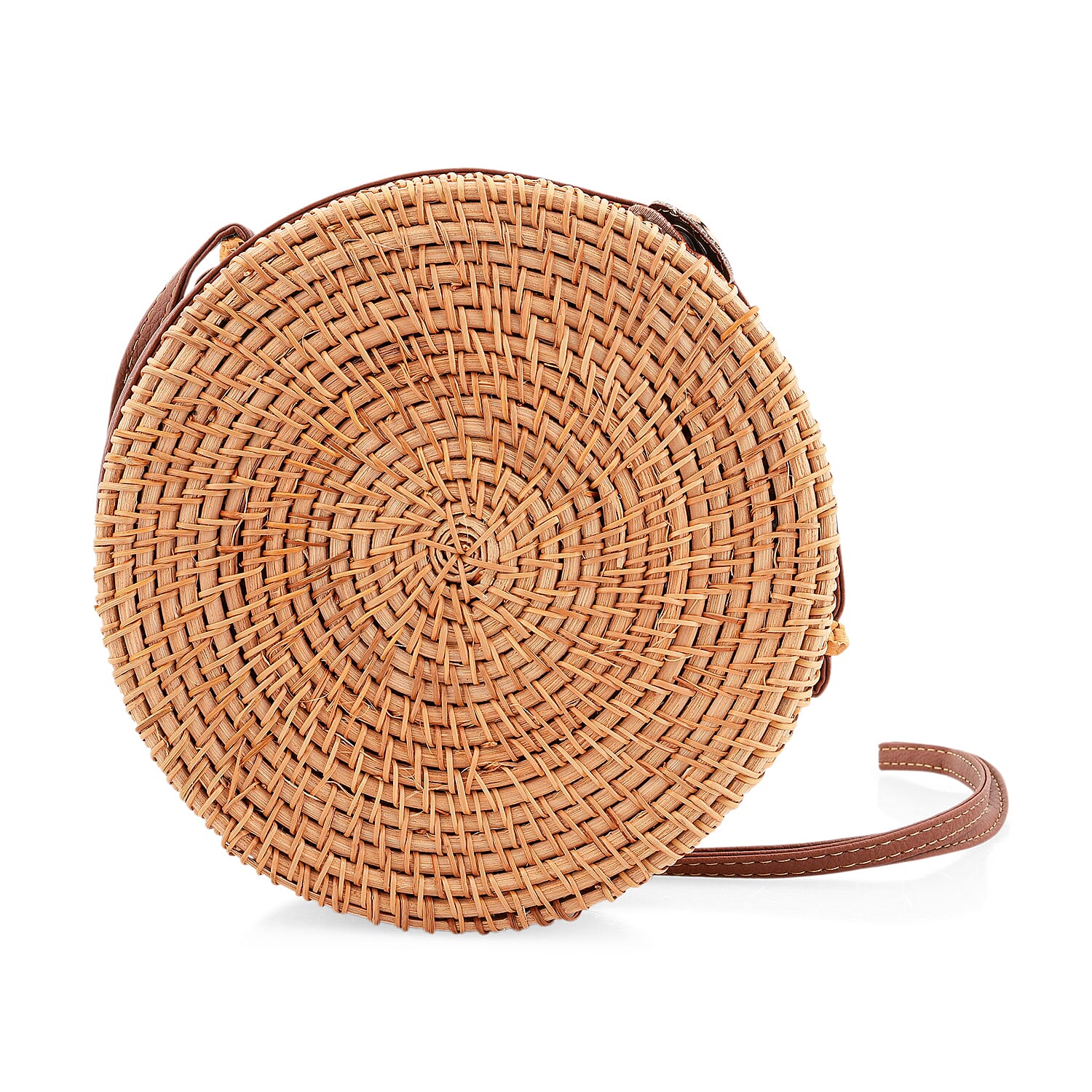 Passage Multi Color Handcrafted Mop Rattan Bag