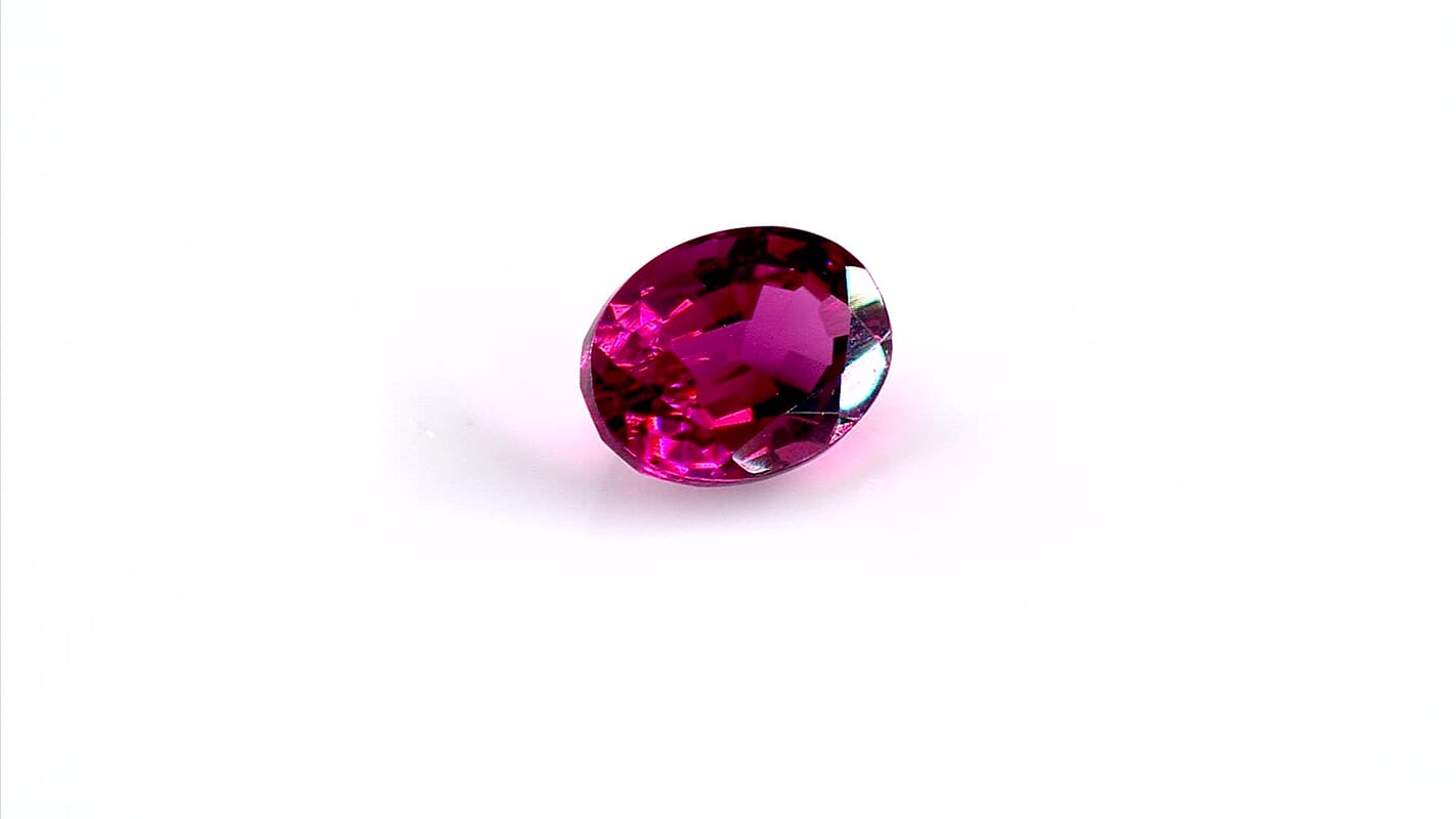 AAAA Shimoyo Rubellite (Ovl 8x6 mm) 1.20 ctw