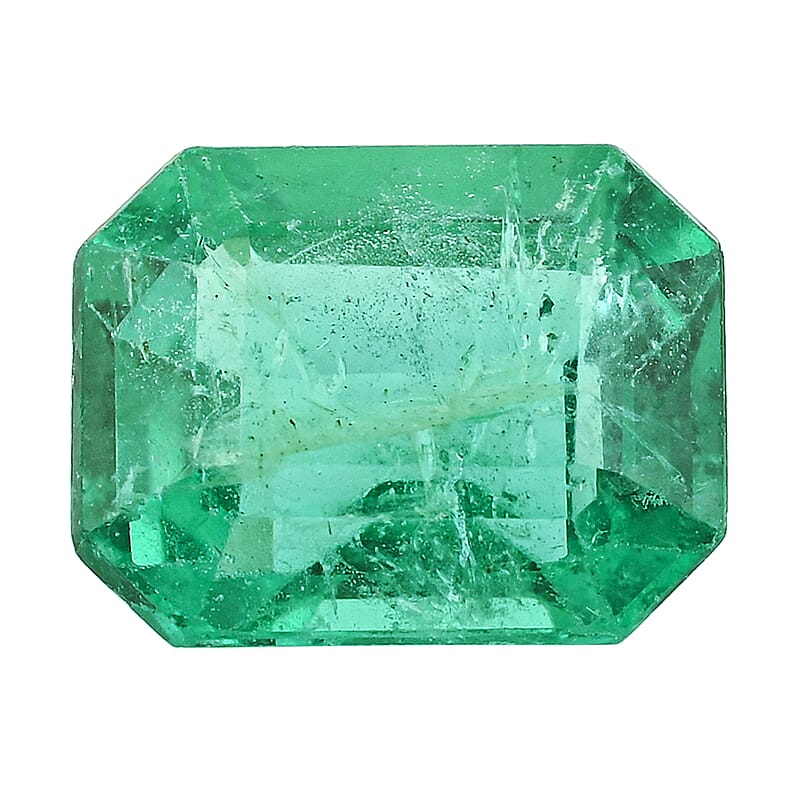 Certified and Appraised AAAA Kagem Zambian Emerald (Oct Free Size) 2.00 ctw