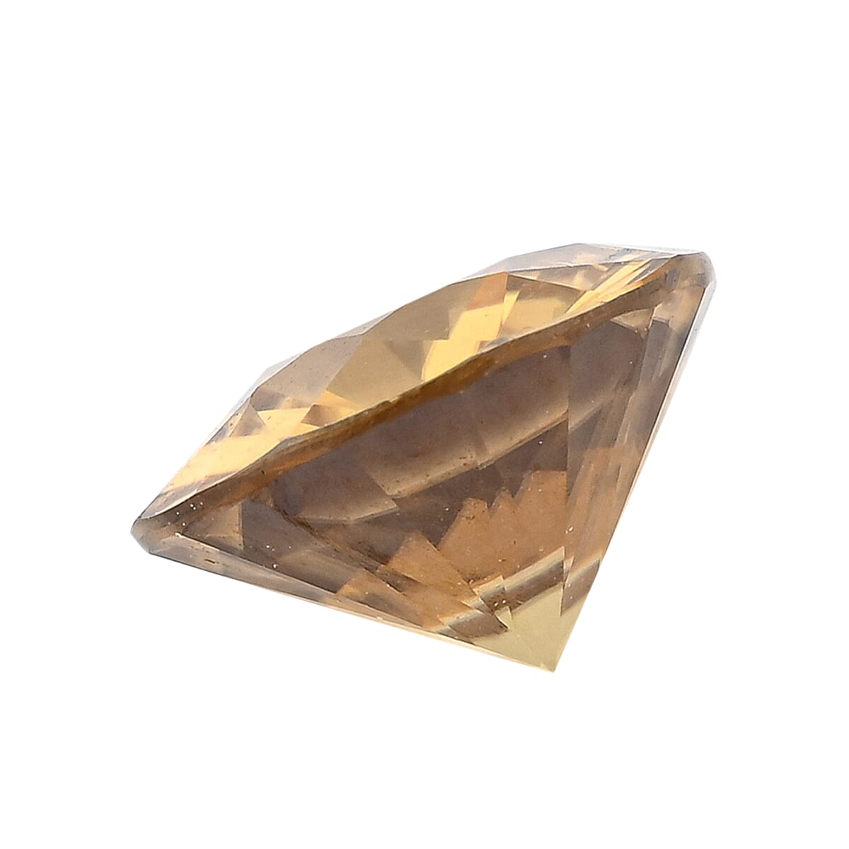 AAAA Golden Zircon (Rnd 8 mm) 2.50 ctw image number 1