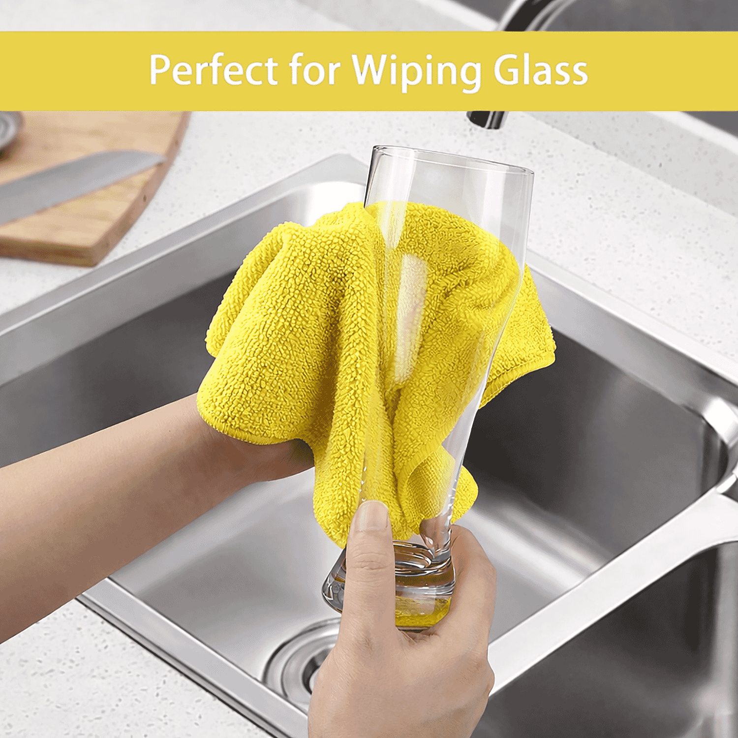Livmore Multi Color 100% Micro Polyester Wipe Towel