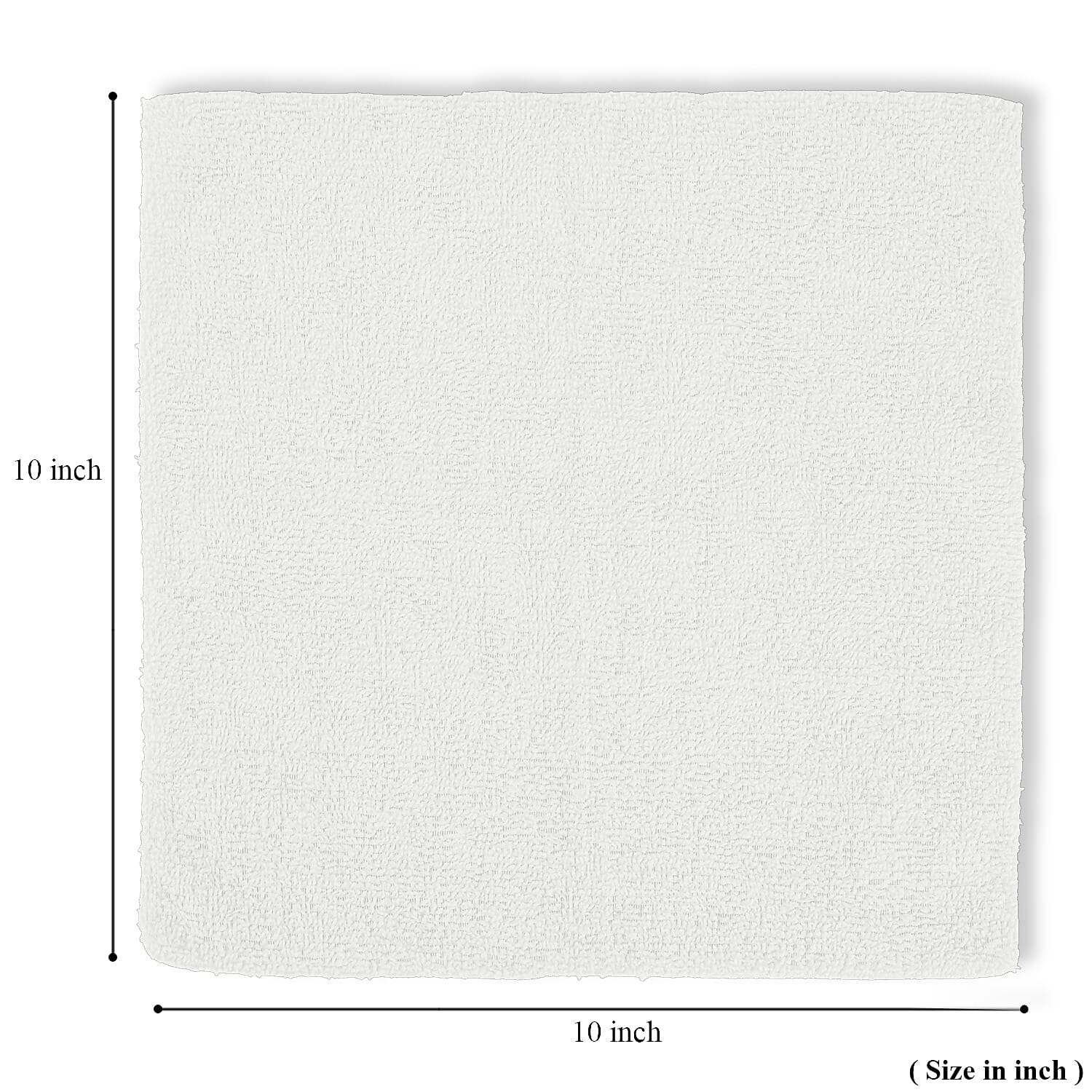 Livmore White 100% Micro Polyester Wipe Towel
