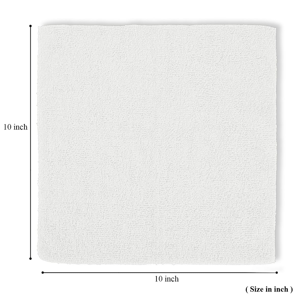 Livmore White 100% Micro Polyester Wipe Towel image number 6