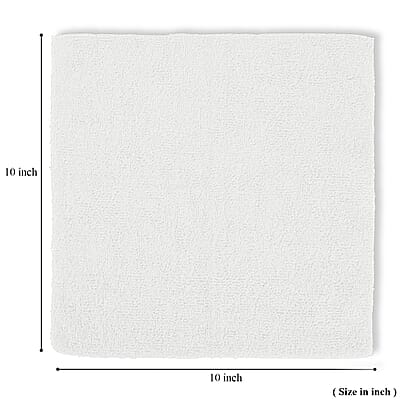 Livmore White 100% Micro Polyester Wipe Towel