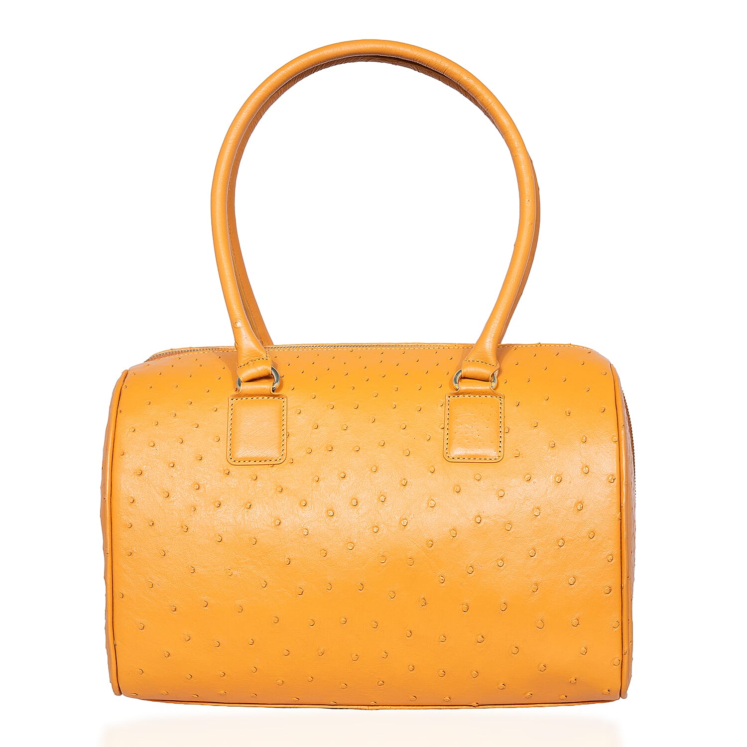 Grand Pelle Genuine Ostrich Leather Tote Bag