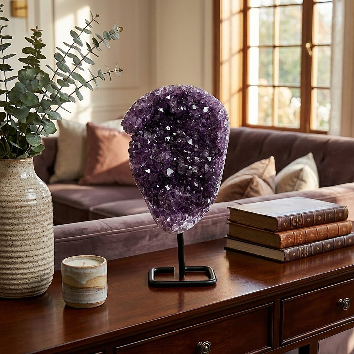 Amethyst on Stand -S Approx 7500 image number 1